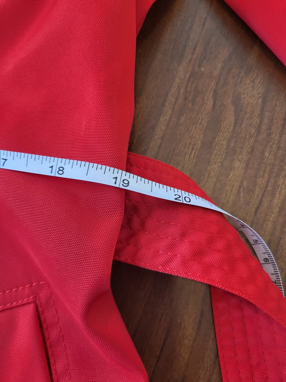❤️ le château Classic Red Trench Coat with Belt - Picture 9 of 13